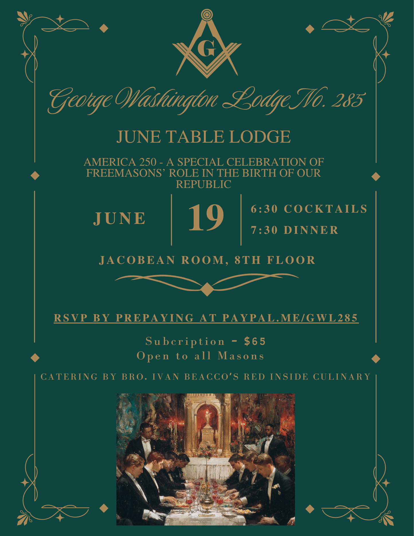 Table Lodge - June 19th, 2026