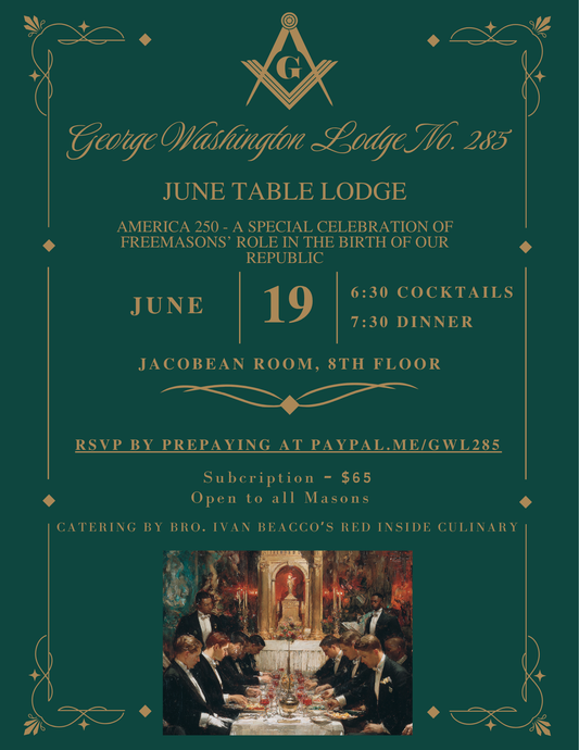 Table Lodge - June 19th, 2026